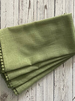 Mahogany Lace Napkins S/4 Green