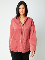 Escape Mixed Texture Hoodie E26535F5