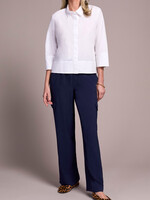 Tribal Tribal 3/4 Sleeve Button Front Shirt 2345O
