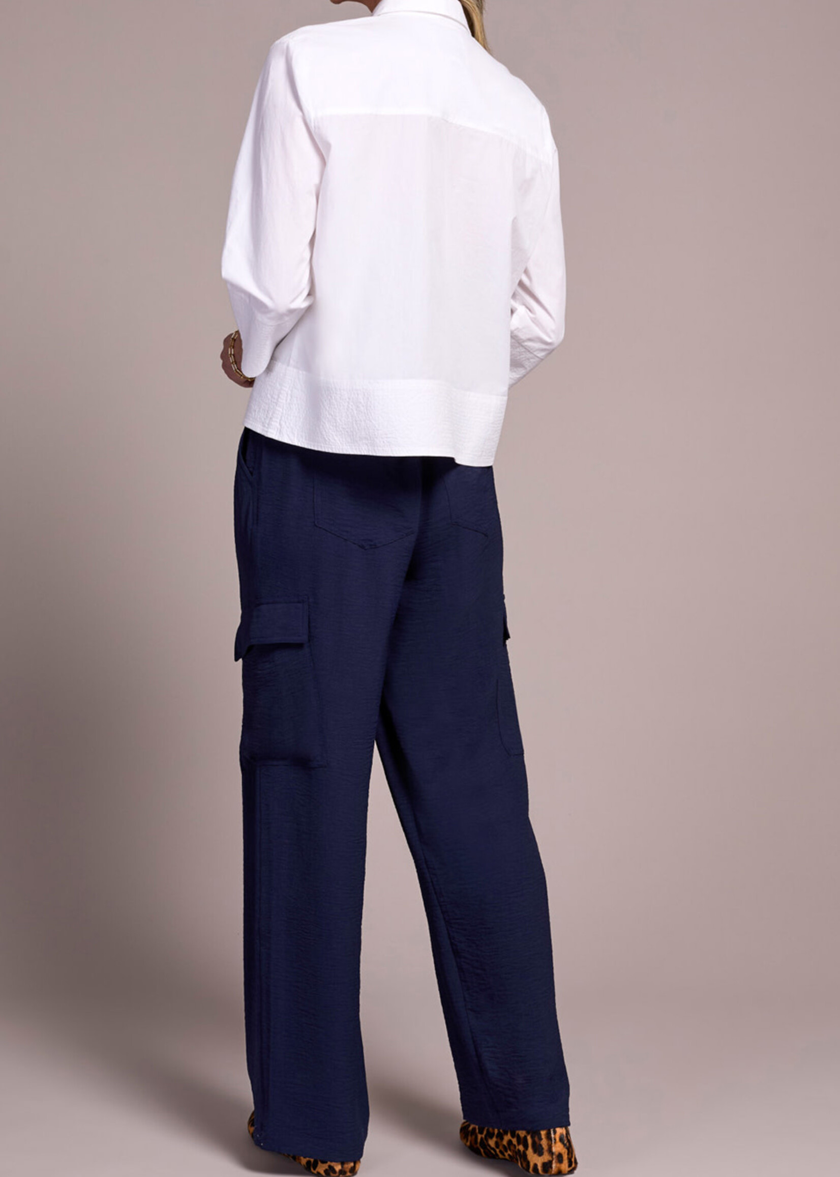 Tribal Tribal 3/4 Sleeve Button Front Shirt 2345O