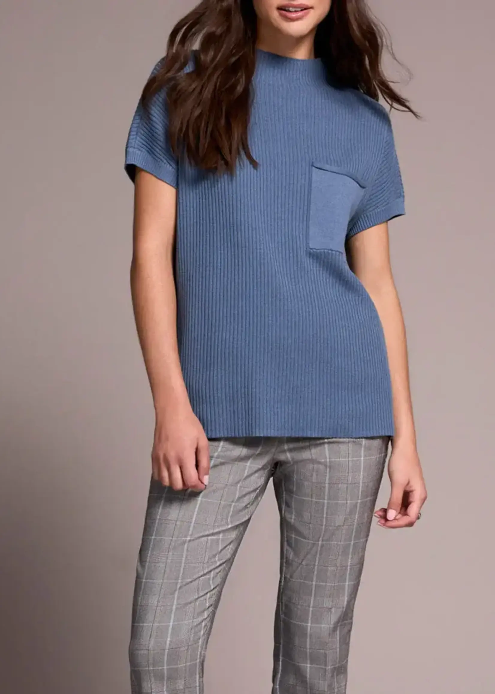 Tribal Tribal S/S Dolman Sweater w/ Pockets 2277O