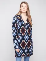 Charlie B Charlie b Plushy Jacket w/ Pockets C6364R