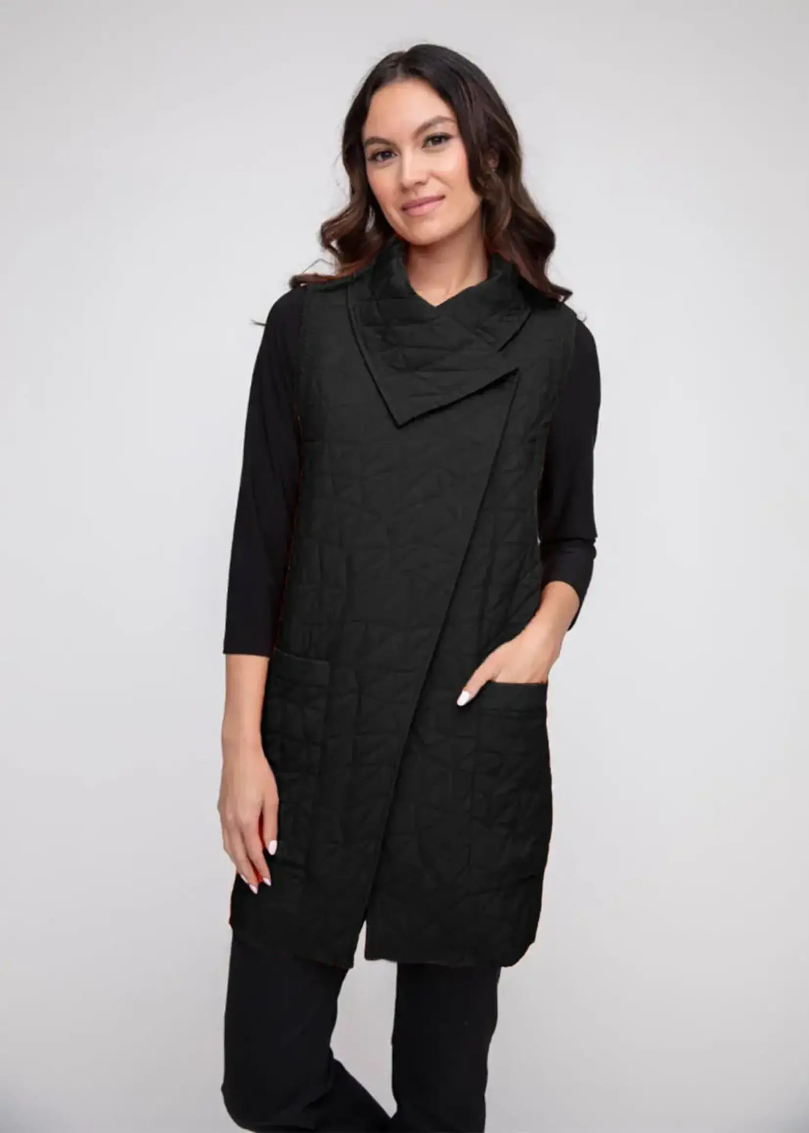 Olivia Olivia Angled Pocket Vest L230633F5
