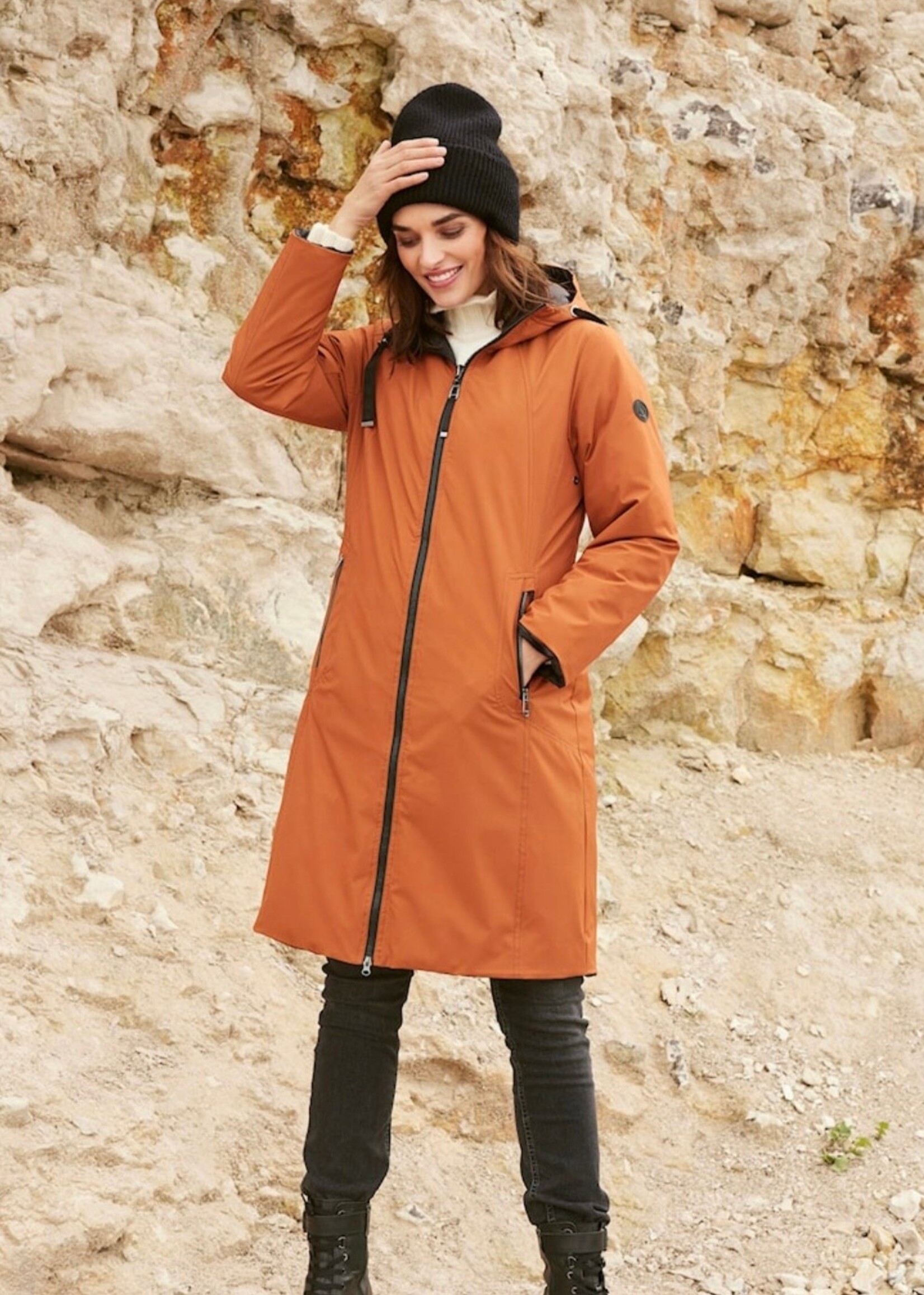 Frandsen Frandsen Reversible Long Coat