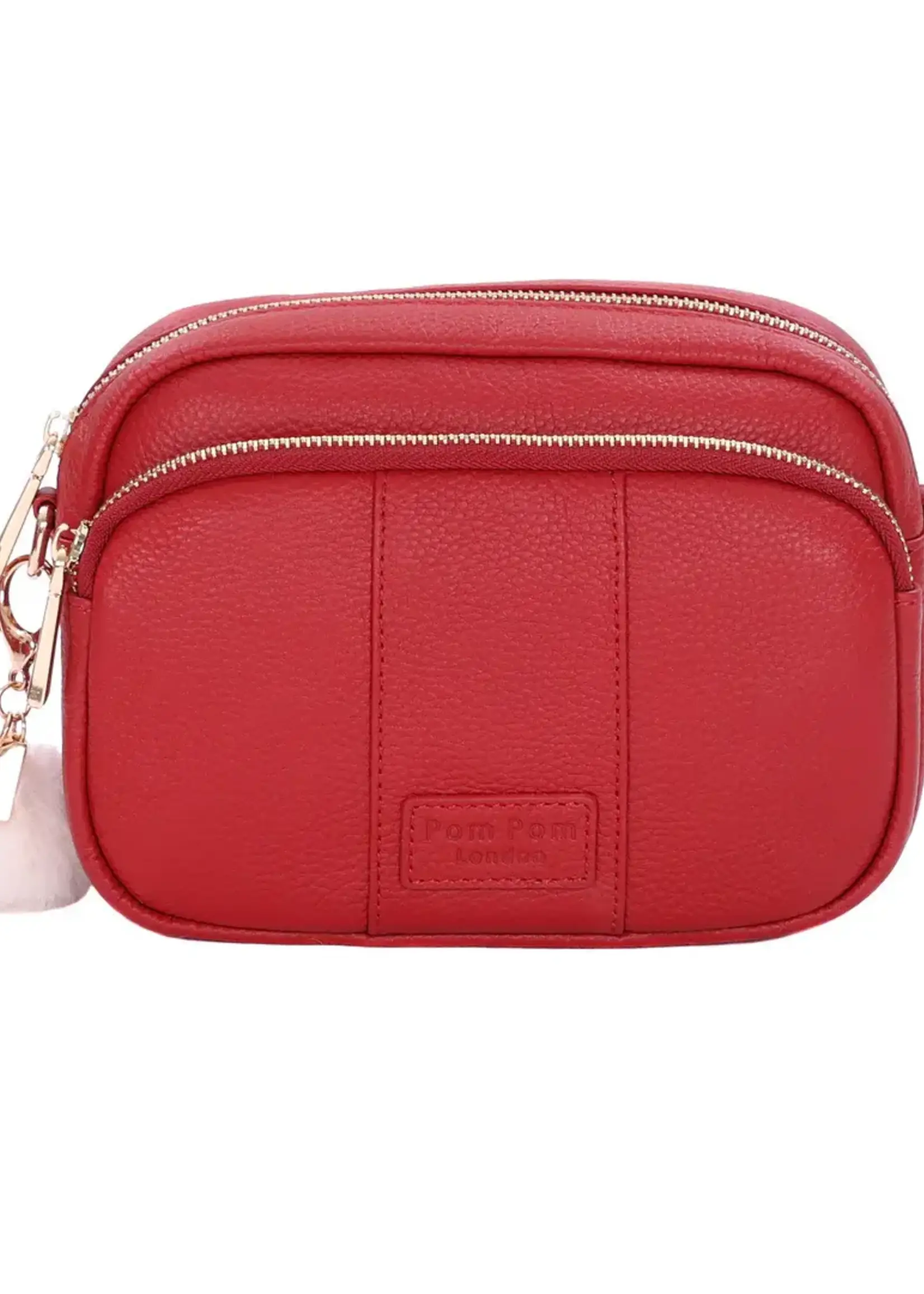 Pom Pom London Pom Pom Mayfair Bag & Accessories - Crimson