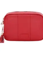 Pom Pom London Pom Pom City Bag - Crimson Red
