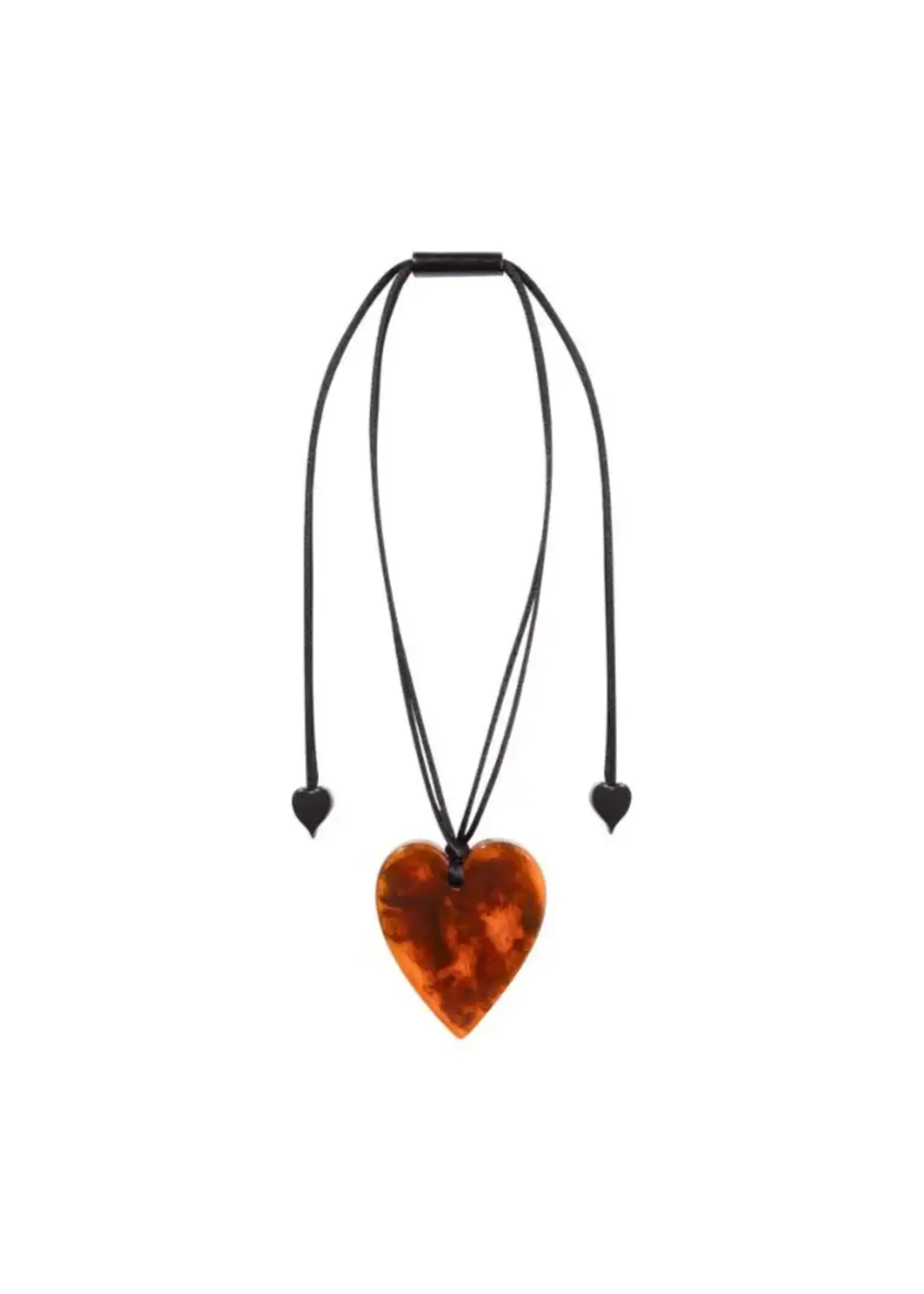 Zsiska Zsiska Tortoise Heart Necklace