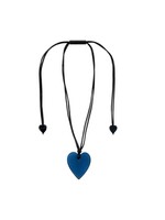 Zsiska Zsiska Blue Heart Necklace