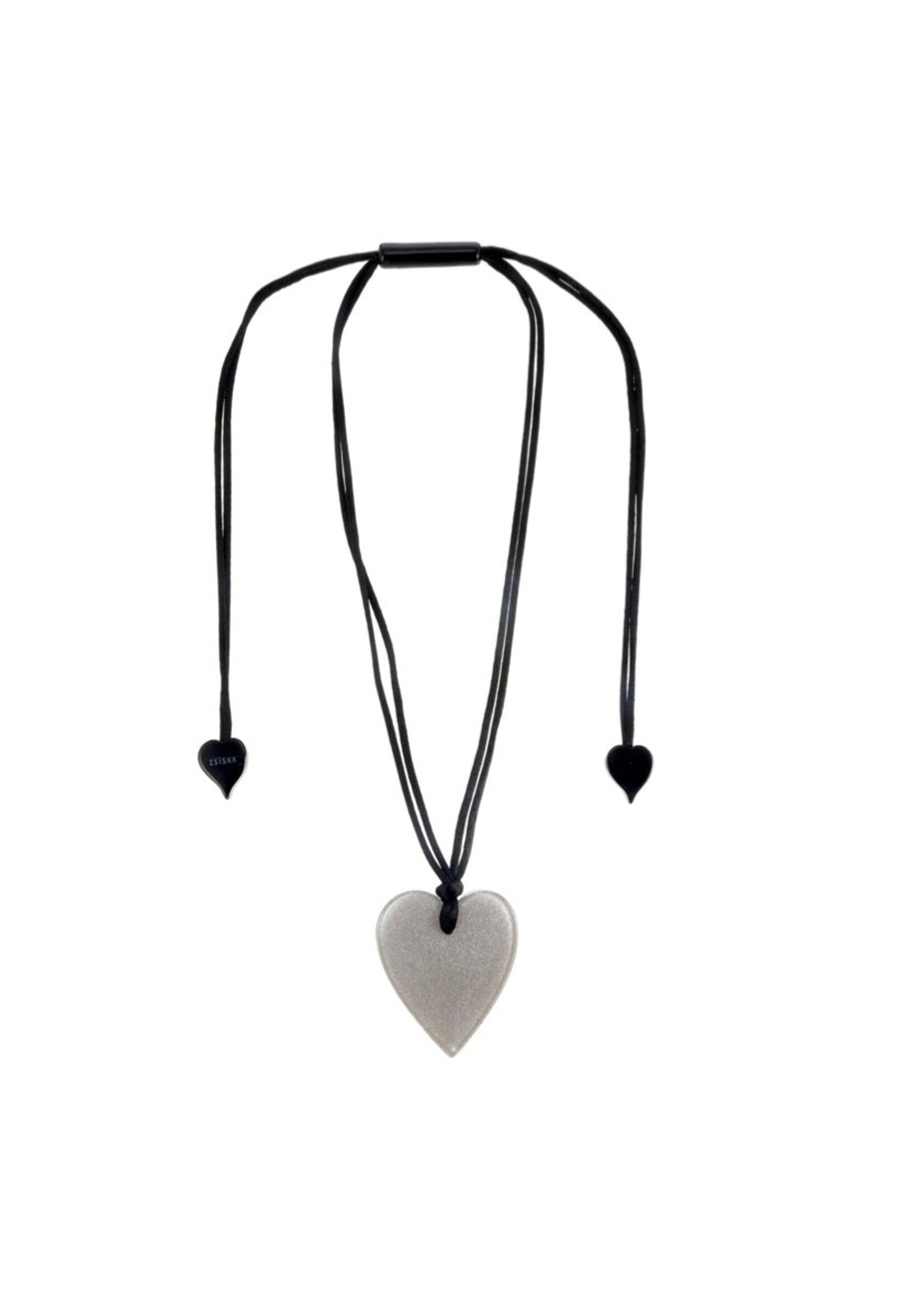 Zsiska Zsiska Silver Heart Necklace