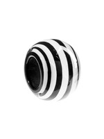 Zsiska Zsiska Bliss Musee Bead Striped Black and White