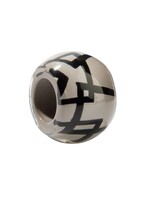 Zsiska Zsiska Bliss Musee Bead Graphic Grey & Black
