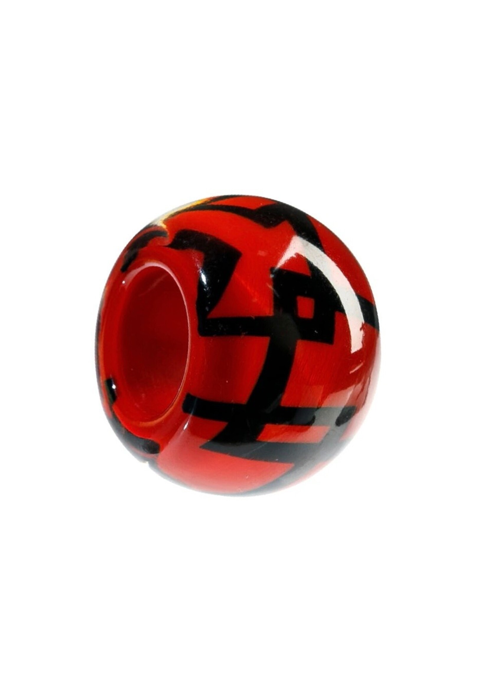 Zsiska Zsiska Bliss Musee Bead Red Graphic