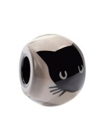 Zsiska Zsiska Bliss Musee Bead Cat in Grey