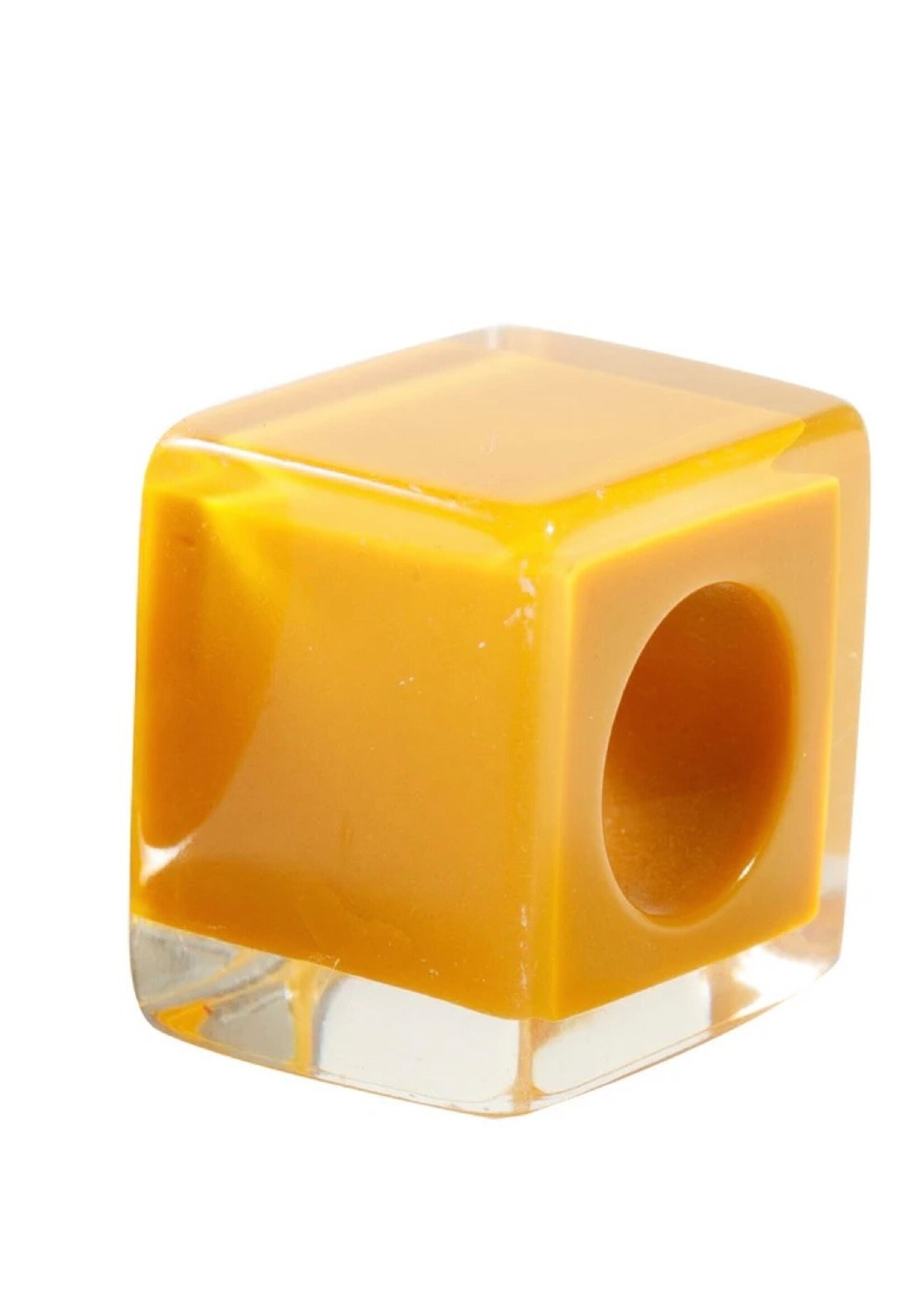 Zsiska Zsiska Bliss Chill Square Bead - Mustard
