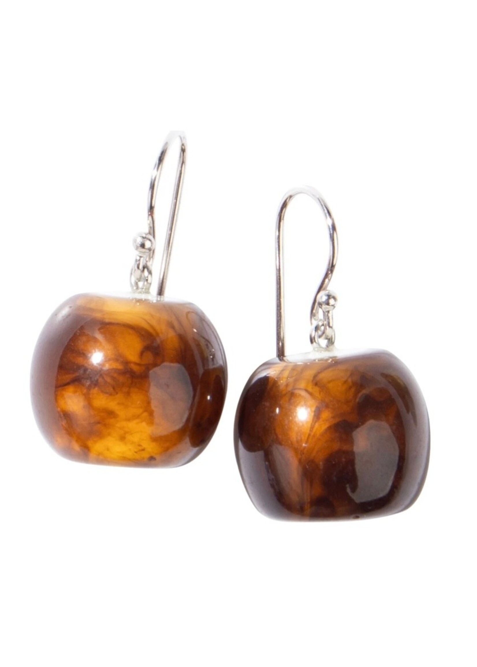 Zsiska Zsiska Colourfulbeads Earrings - Tortoise