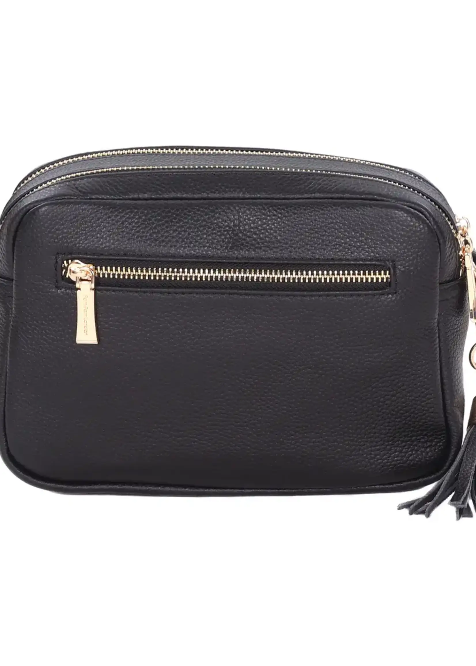 Pom Pom London Pom Pom Duo City Bag & Accessories - Black