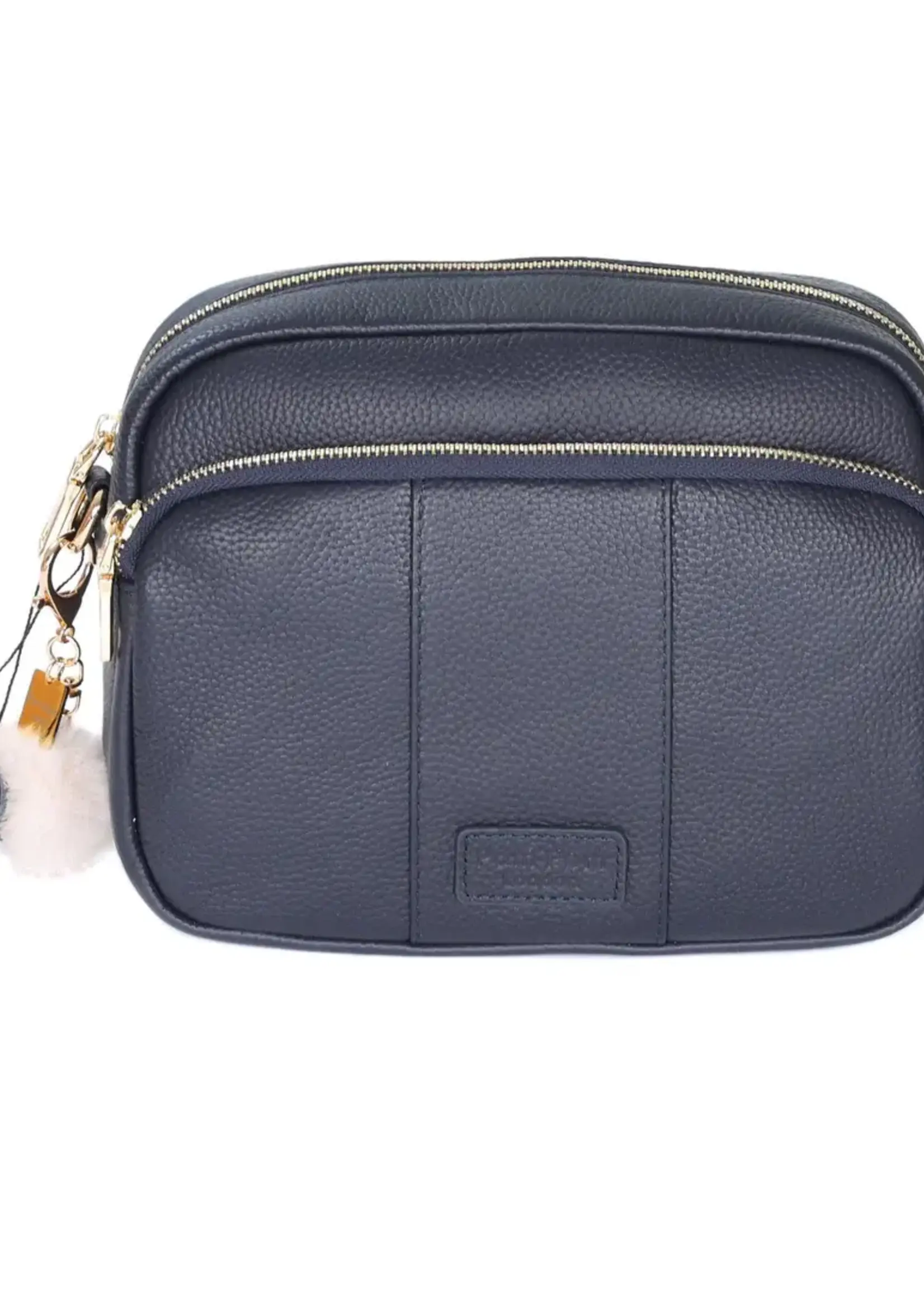 Pom Pom London Pom Pom Original Bag Plus & Accessories - Navy