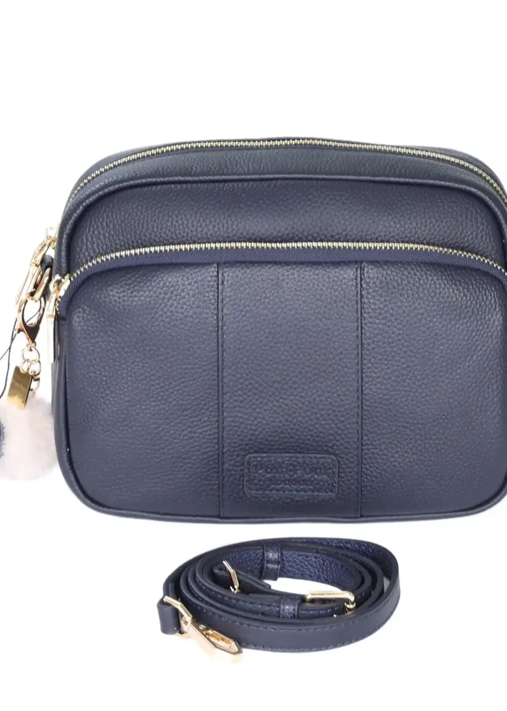 Pom Pom London Pom Pom Original Bag Plus & Accessories - Navy