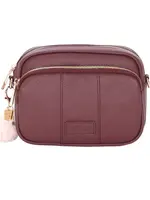 Pom Pom London Pom Pom Mayfair Original Bag & Accessories - Deep Burgandy