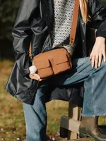 Pom Pom London Pom Pom Chiswick Cargo Bag - Maple