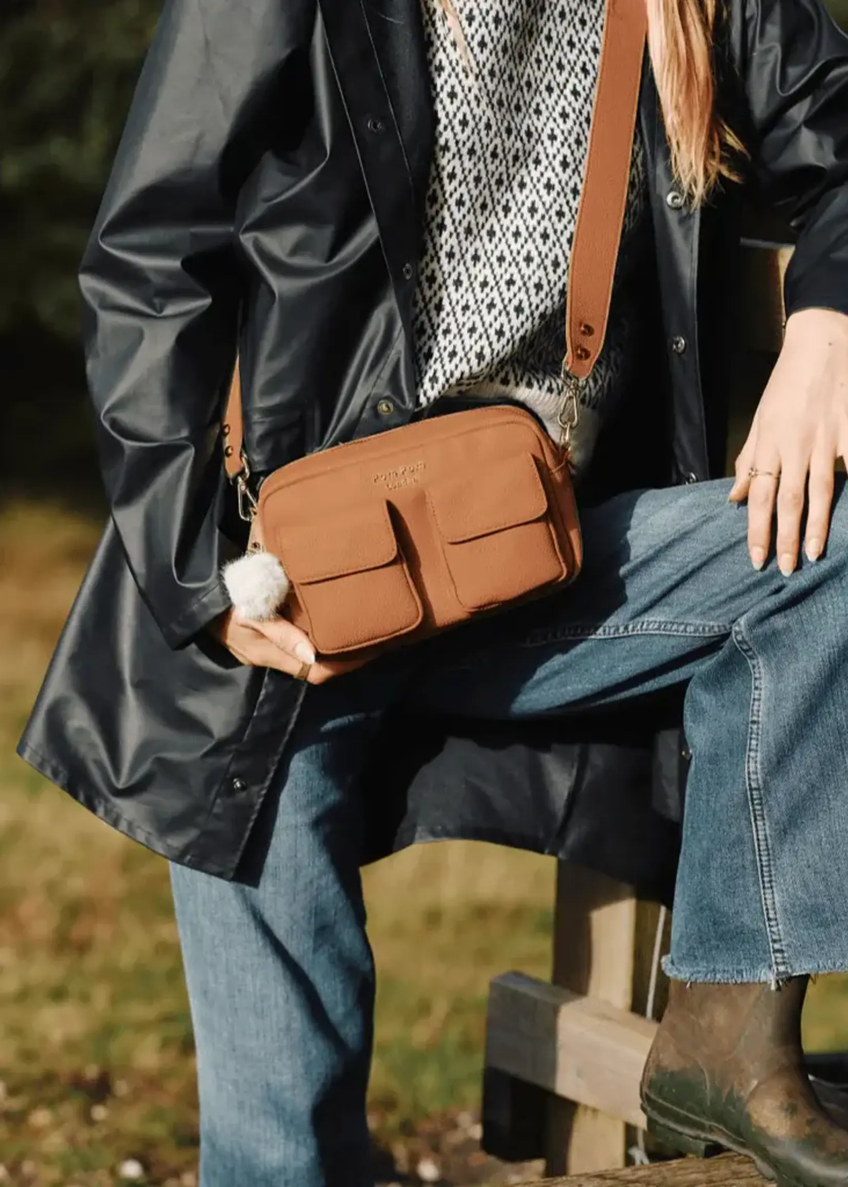 Pom Pom London Pom Pom Chiswick Cargo Bag - Maple