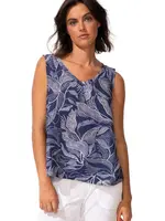 Escape Resort Tank w/ Leaves  E35610