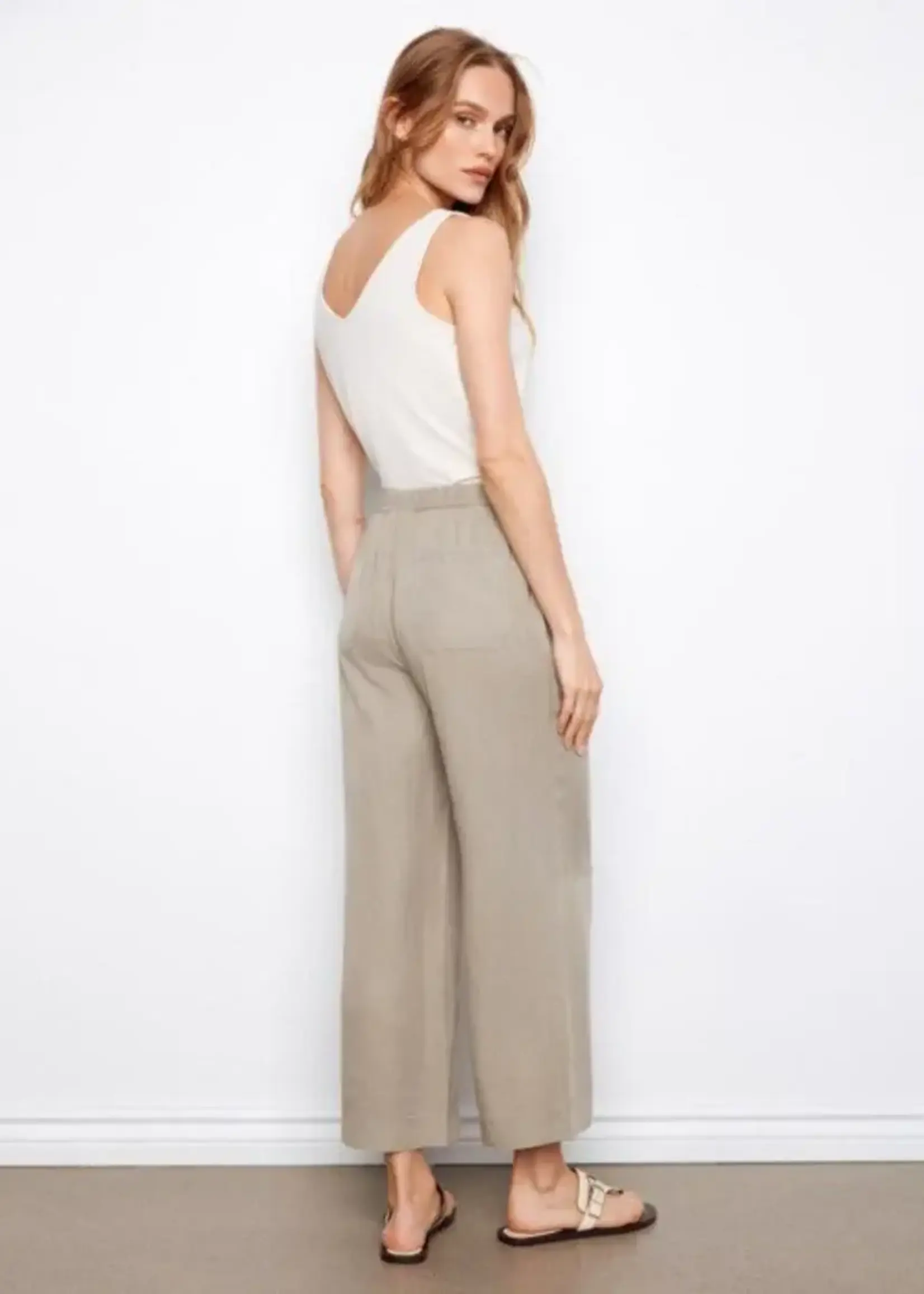 Charlie B Charlie B Tencel Wide Leg Jogger Pant C5768