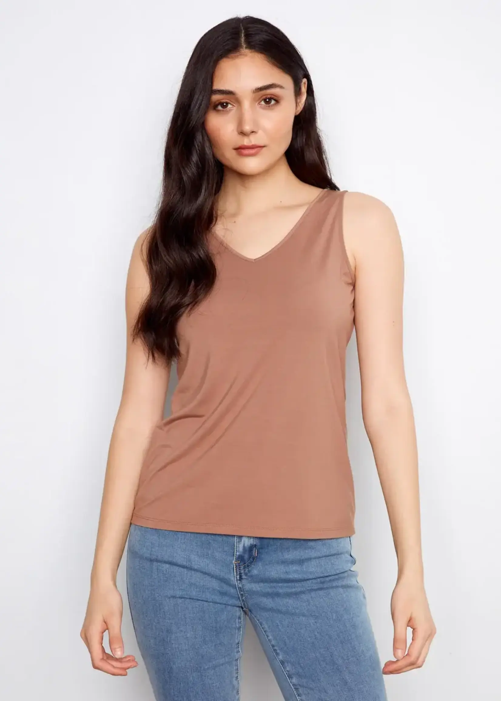 Charlie B Charlie B Wear 2 Way Bamboo Cami C1243