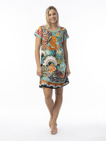 Orientique Orientique Guaratiba Short Slv Dress 61746