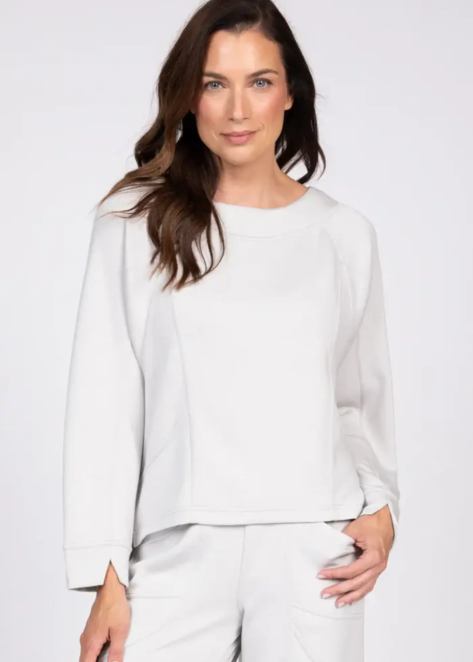 Olivia Olivia Border Stitch Pullover L330101