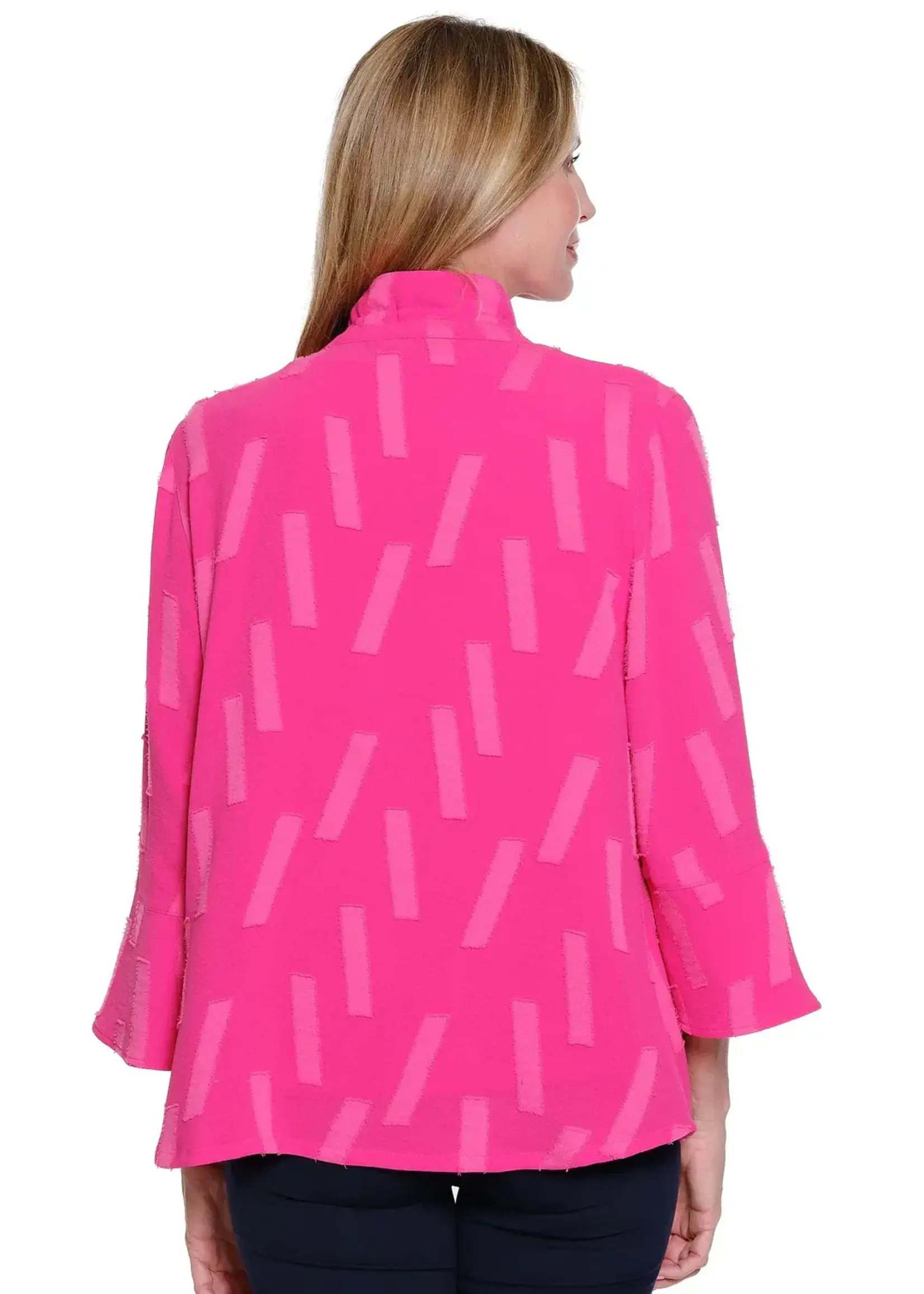 Multiples Multiples 3/4 Sleeve Woven Jacket/Tank M16609