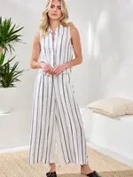Tribal Tribal Crop Pull On Wide Leg Pant w/ Pockets 6090O
