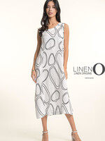 Linen O Linen O French Linen Print Dress TP1719