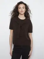 Charlie B Charlie B S/S Crew Neck Sweater C2069