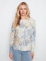 Charlie B Charlie B Reversible Raglan L/S Sweater C2268