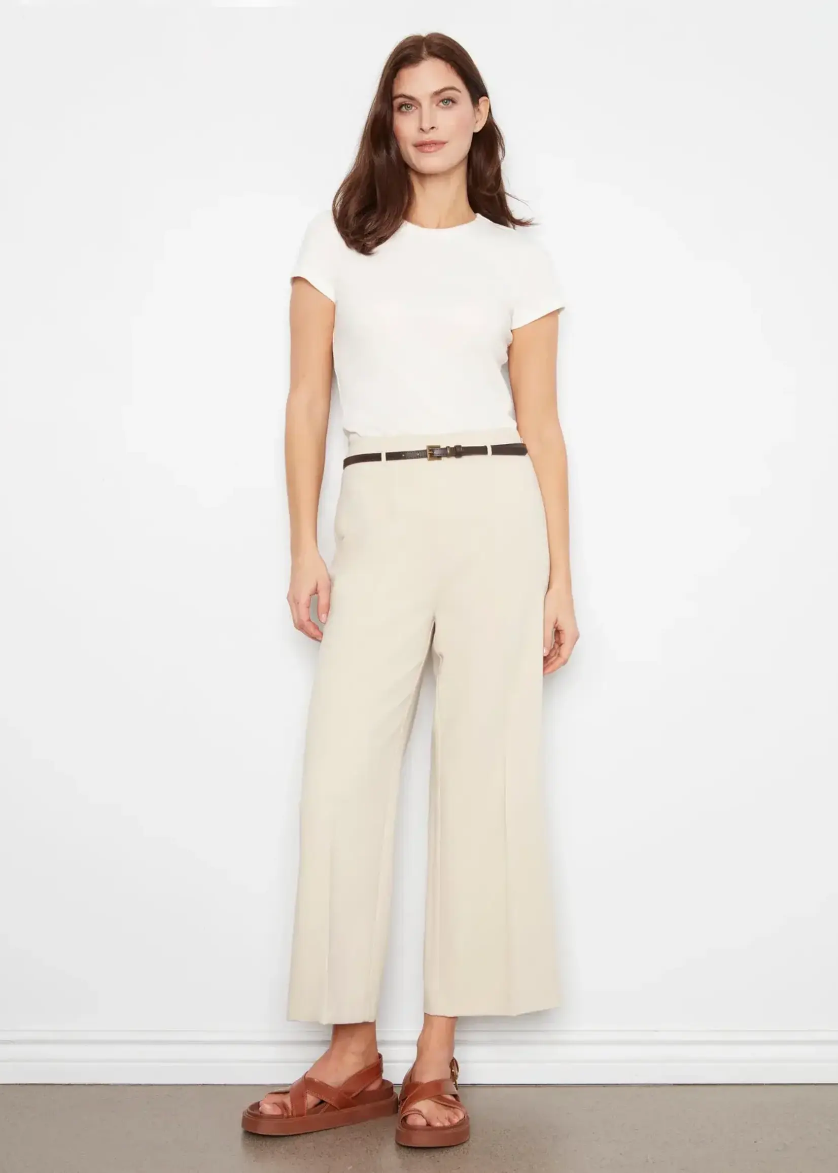 Charlie B Charlie B Dressy Casual Belted Pant C5809