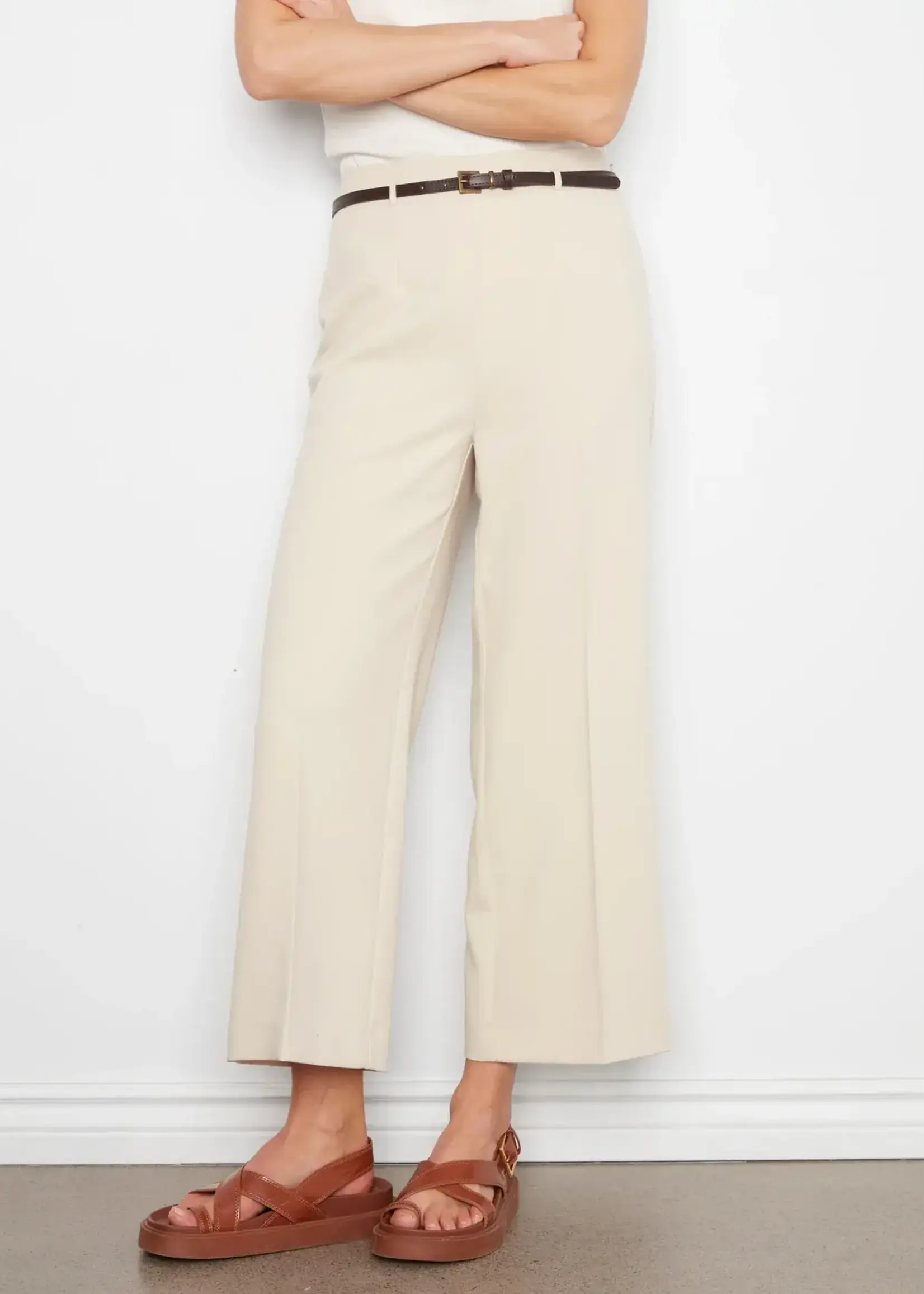 Charlie B Charlie B Dressy Casual Belted Pant C5809