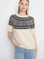 Charlie B Charlie B S/S Raglan Ski Sweater C2174