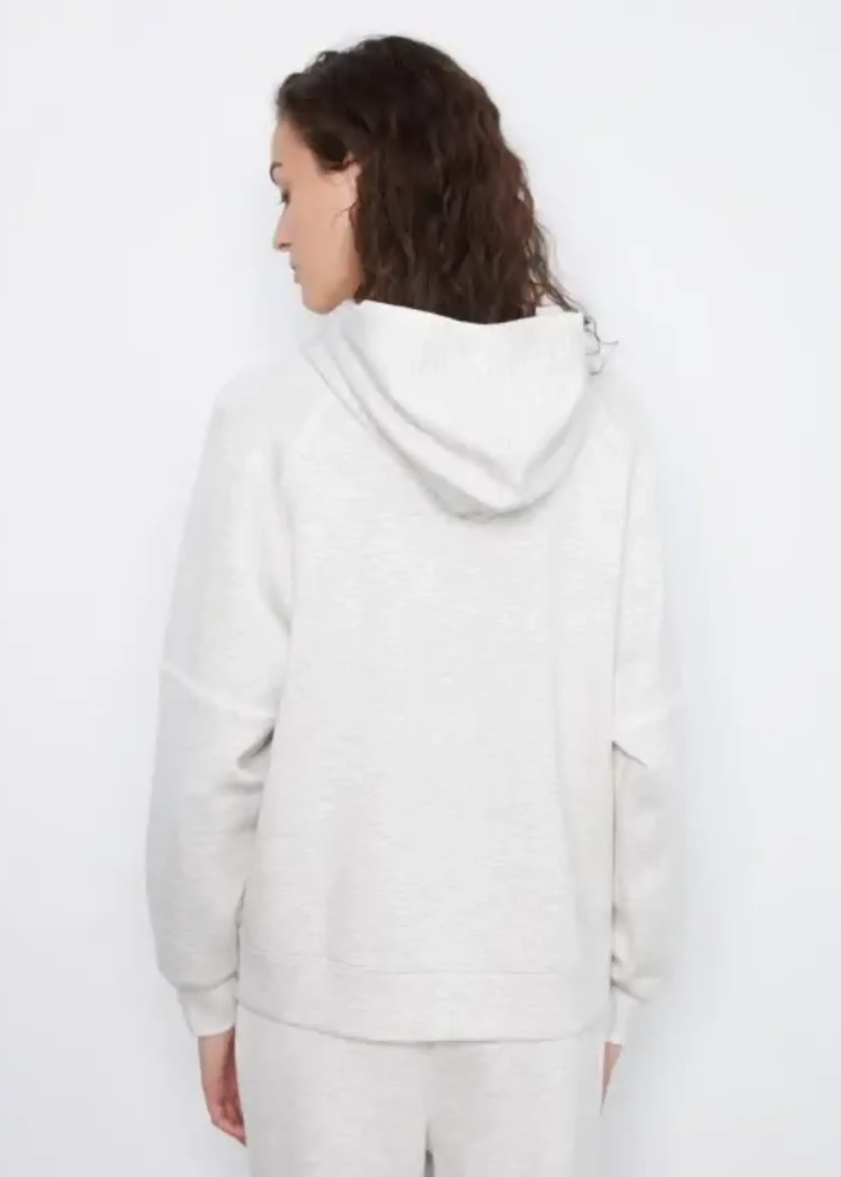 Charlie B Charlie B Raglan Sleeve Hoodie w/ Blanket Stitch C1456