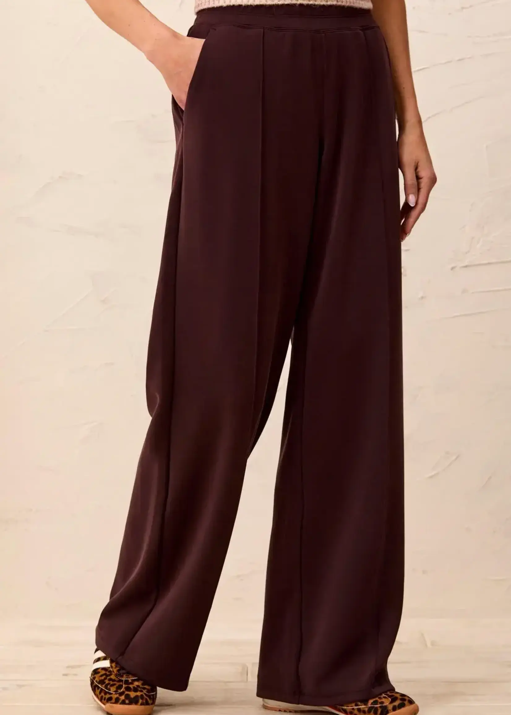 Tribal Tribal Wide Leg Pant w/ Pintucks 6295O