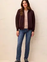 Tribal Tribal Knit Bomber w/ Trim 6294O
