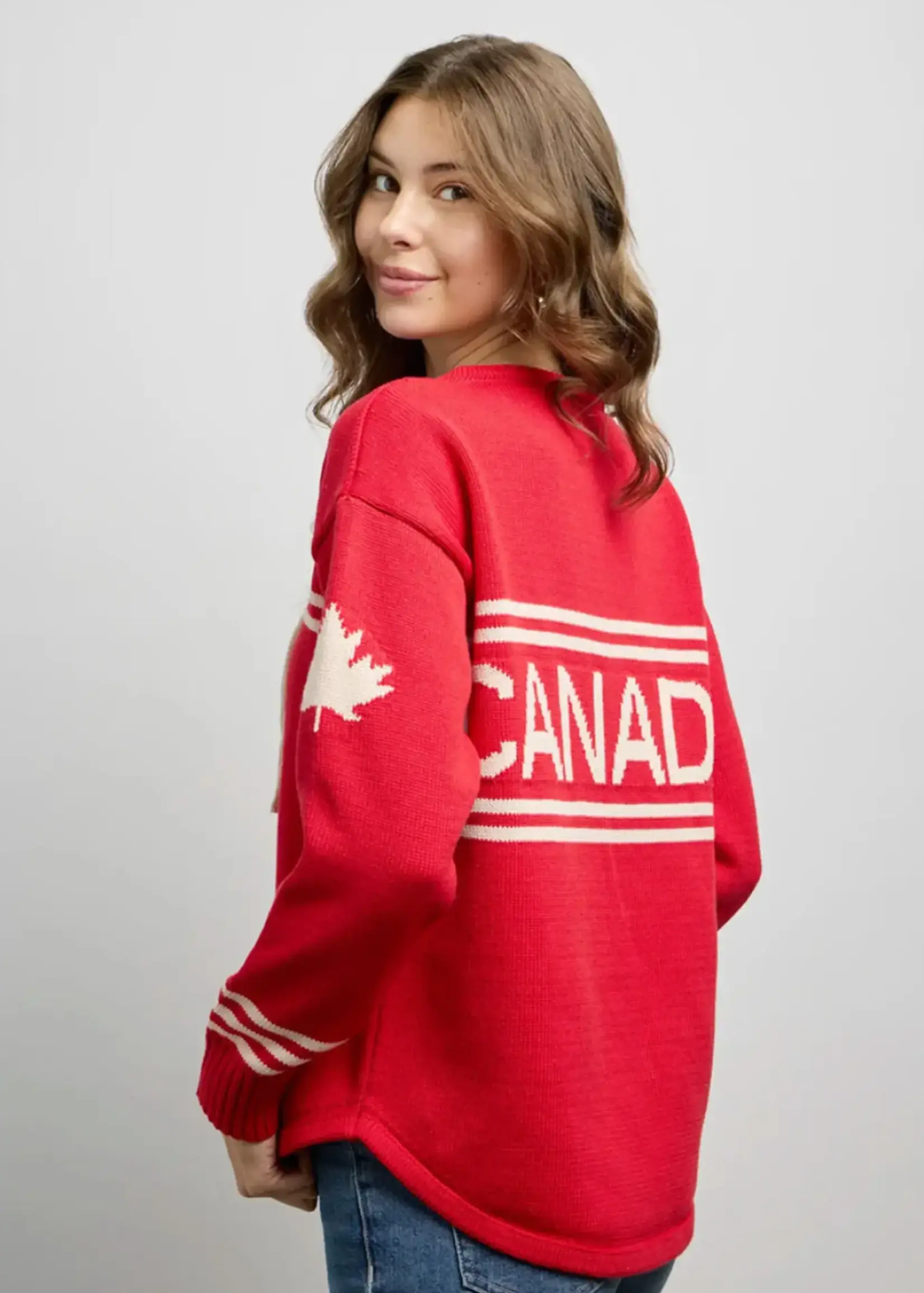 Canadian Knitwear Inc Canadian Knit Wear Hockey Sweater 5211