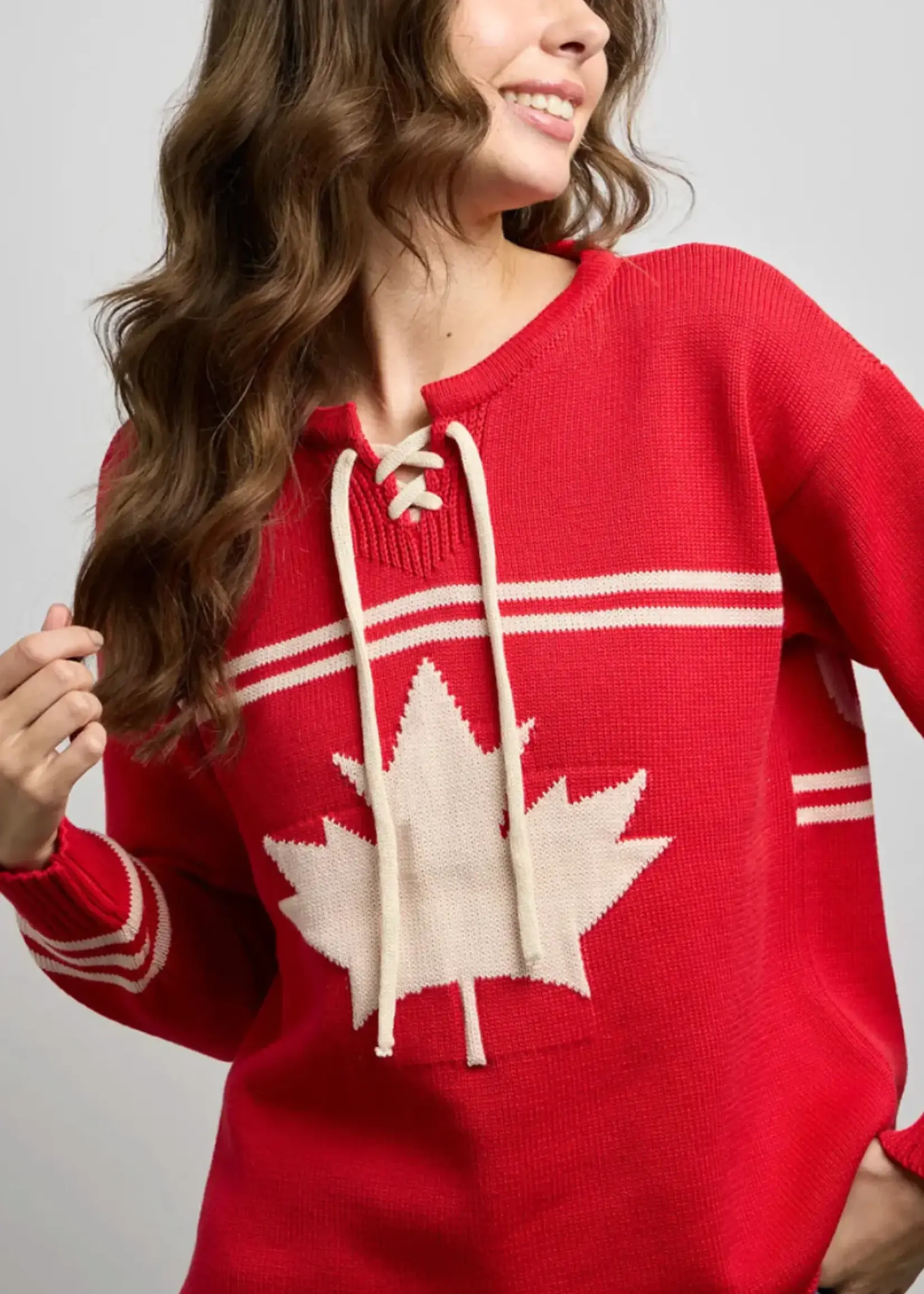 Canadian Knitwear Inc Canadian Knit Wear Hockey Sweater 5211