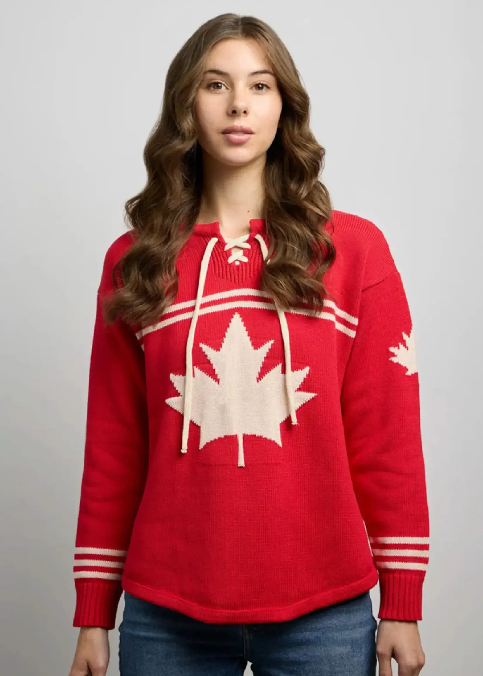 Canadian Knitwear Inc Canadian Knit Wear Hockey Sweater 5211