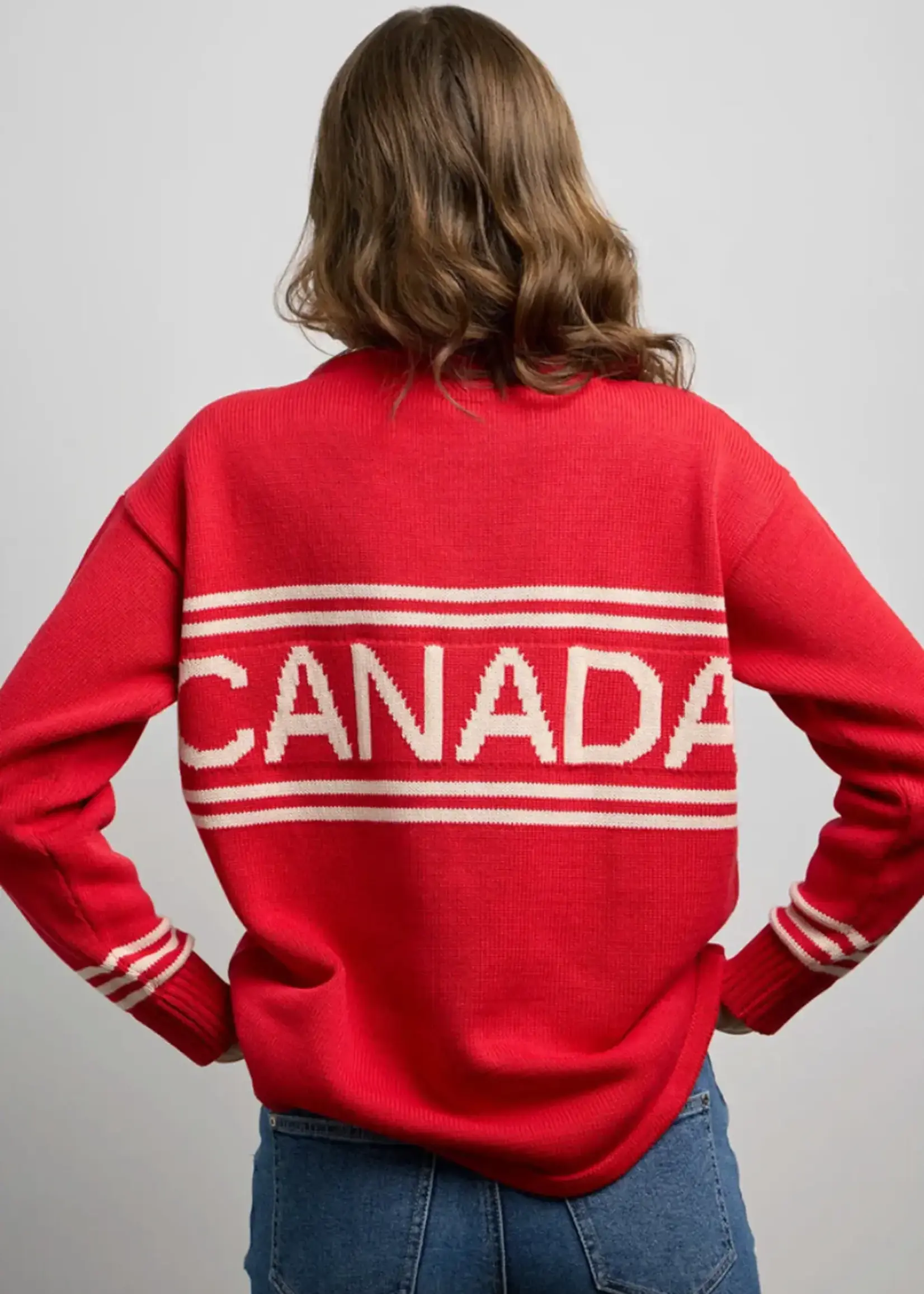 Canadian Knitwear Inc Canadian Knit Wear Hockey Sweater 5211