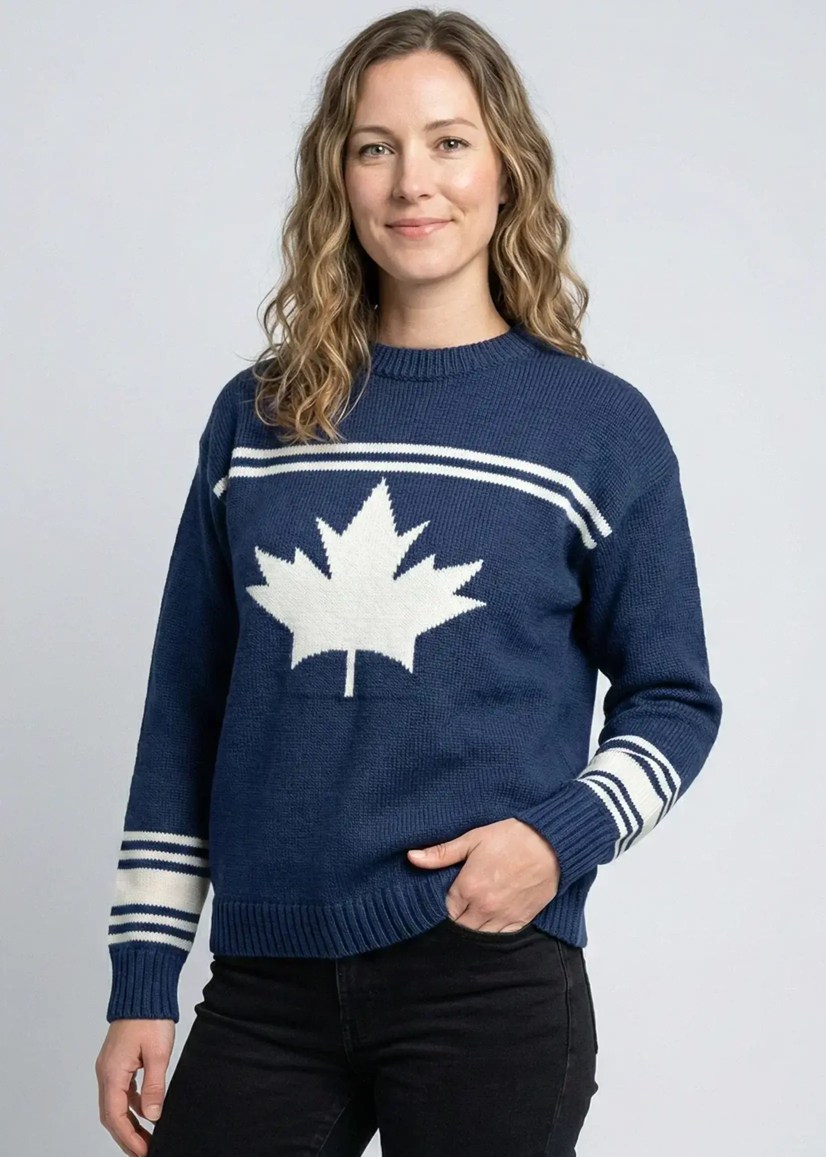 Canadian Knitwear Inc Canadian Knit Wear True Maple Sweater 5210