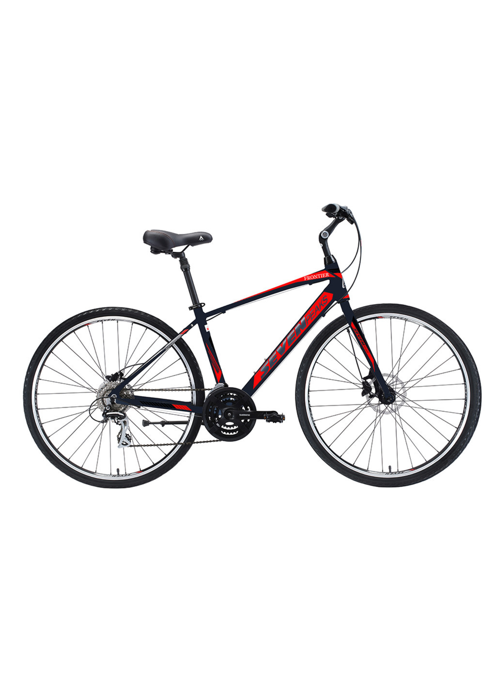 SEVEN PEAKS Vélo Frontier - Anthracite/Rouge