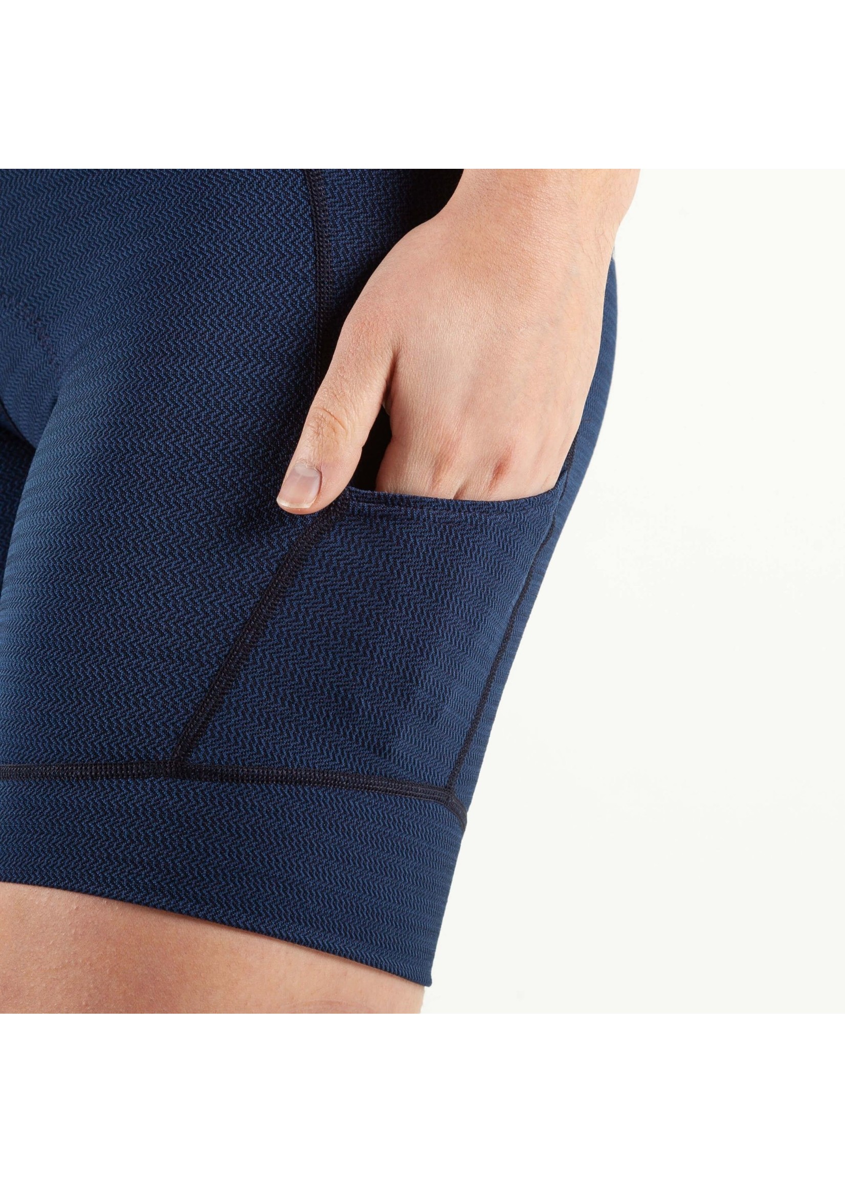 LOUIS GARNEAU Short FIT SENSOR TEXTURE 7.5 / Bleu Dark Night (Femme)