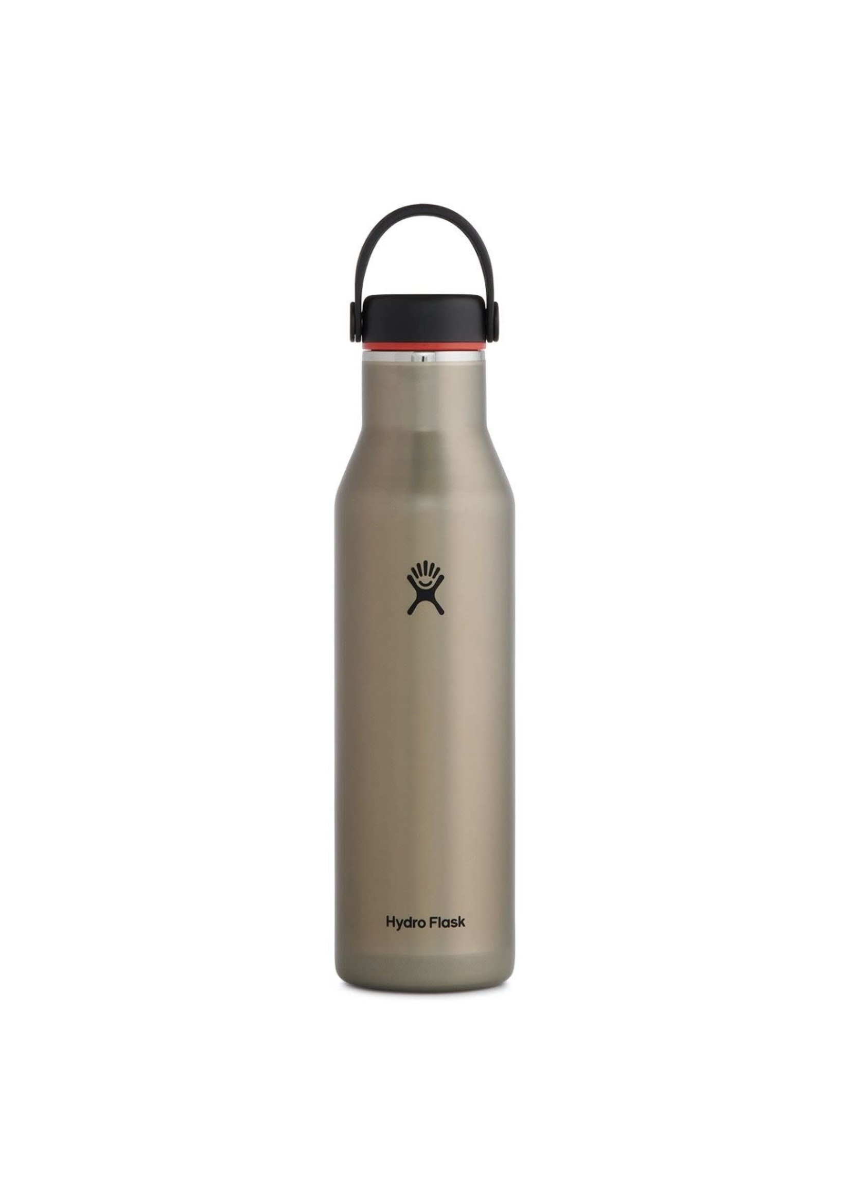 HYDRO FLASK Bouteille légère à goulot régulier TRAIL avec couvercle FLEX – 21 oz