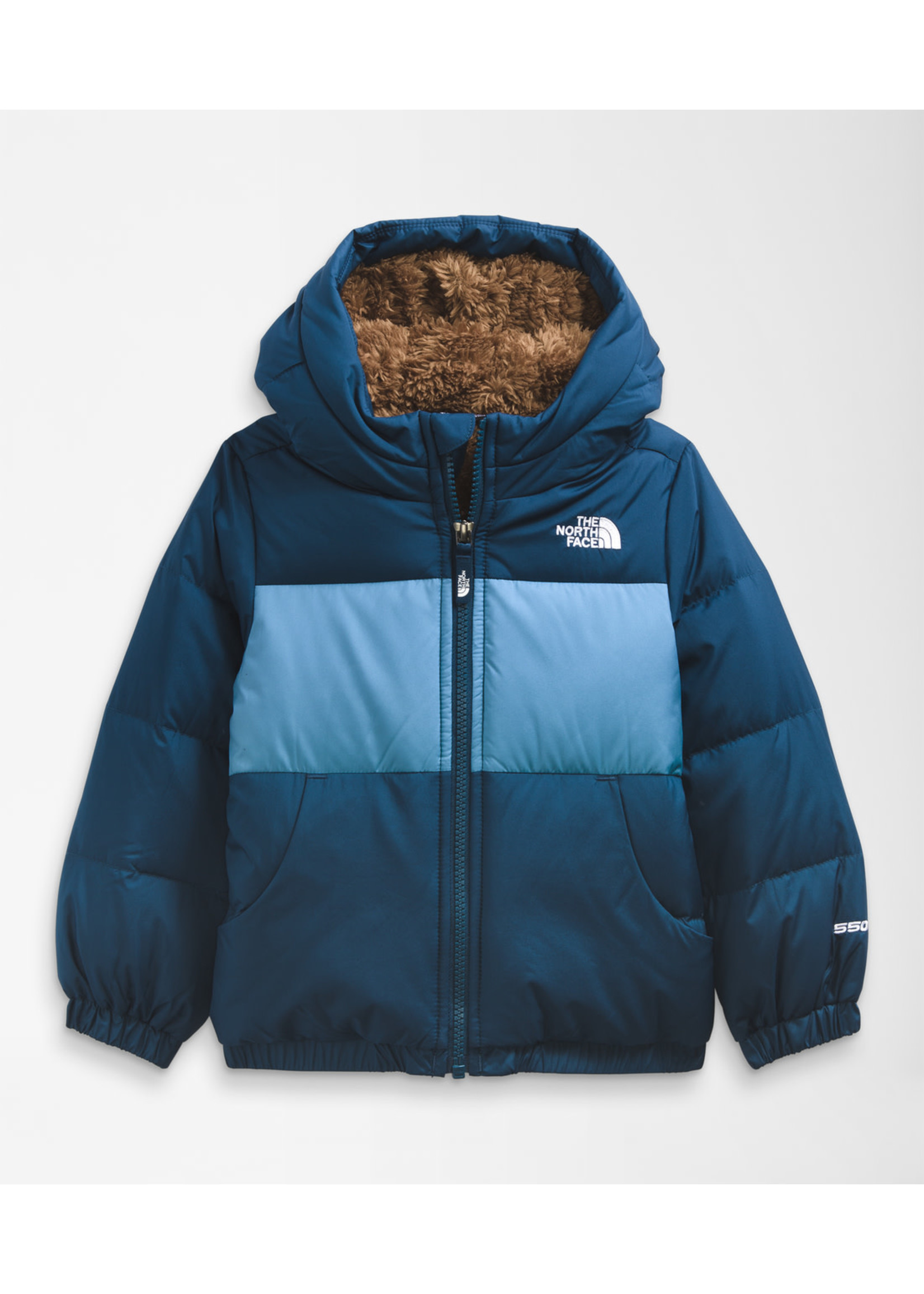 KID NORTH DOWN HOODED JACKET - Le Pédalier